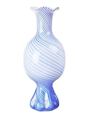 Broste Copenhagen Intense Blue Mella Vase - Image 5 of 6