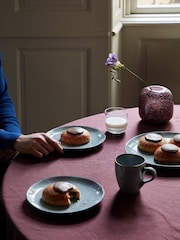 Broste Copenhagen Set of 2 Soft Blue Nordic Sea Breakfast Dinnerware - Image 2 of 4