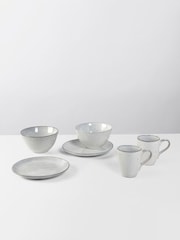 Broste Copenhagen Set of 2 Sand Nordic Sand Breakfast - Image 1 of 3