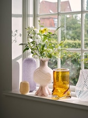 Broste Copenhagen Taupe Sand Mella Vase - Image 4 of 6