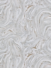 Harlequin White Makrana Reflect 1 A4 Wallpaper Sample - Image 1 of 1