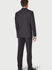 Brook Taverner Black Wool Blend Suit Jacket - Image 3 of 5
