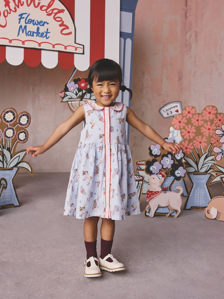 cath kidston pets party dress Cath Kidston Weiner Dog Dress Green Size 16 US Size 12
