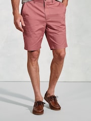 Brook Taverner Pink Stretch Chino Shorts - Image 1 of 3