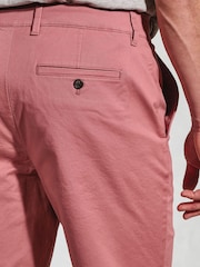 Brook Taverner Pink Stretch Chino Shorts - Image 3 of 3