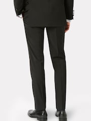 Brook Taverner Black Wool Blend Dinner Suit Trousers - Image 2 of 2