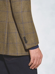 Brook Taverner Green Wool Check Jacket - Image 4 of 5