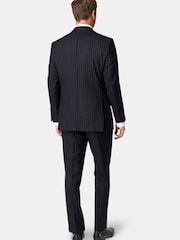 Brook Taverner Blue Wool Suit Jacket - Image 3 of 4