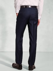 Brook Taverner Blue Wool Suit Trousers - Image 2 of 2
