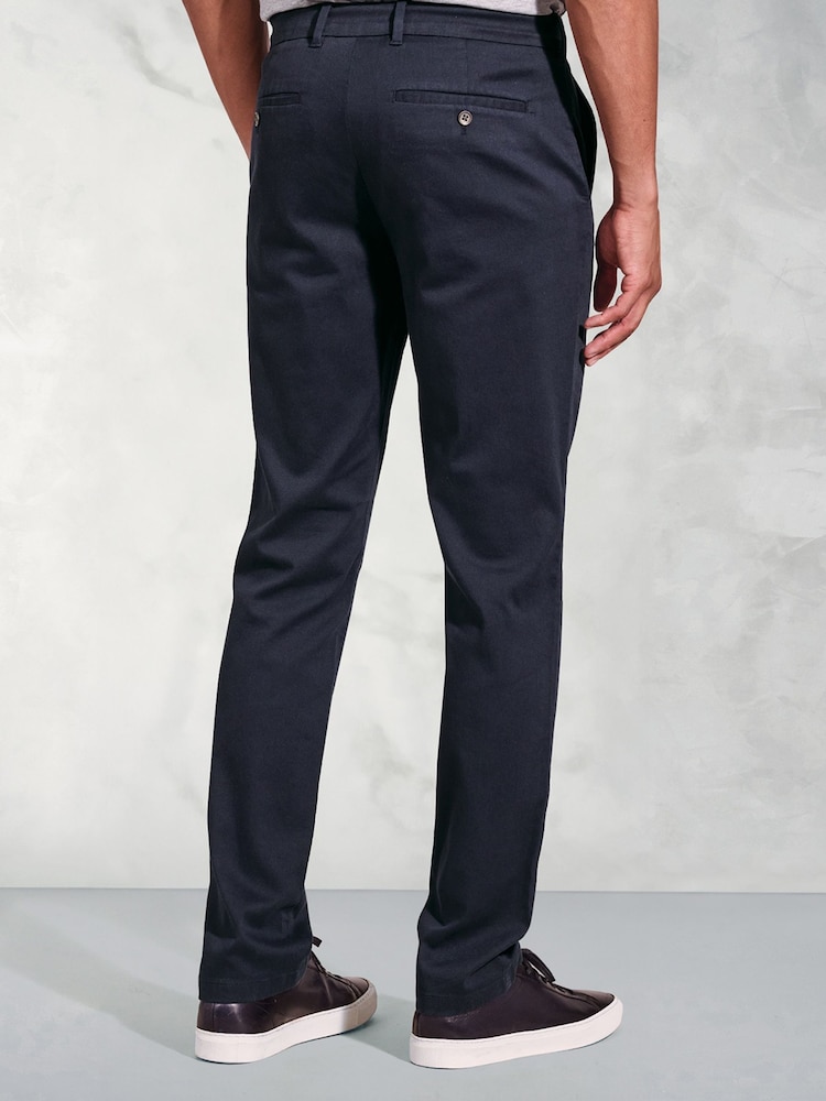 Brook Taverner Sateen Cotton Stretch Trousers - Imagen 2 de 4