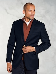 Brook Taverner Blue Pure New Wool Blazer - Image 1 of 5