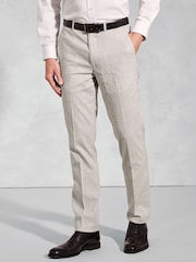 Brook Taverner Grey POW Check Occasion Suit Trousers - Image 1 of 2