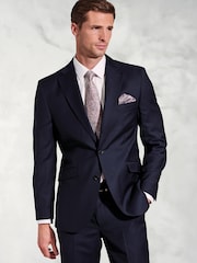 Brook Taverner Blue Wool Suit Jacket - Image 1 of 5