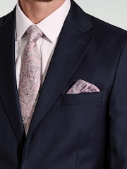 Brook Taverner Blue Wool Suit Jacket - Image 2 of 5