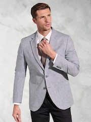 Brook Taverner Blue Pure Linen Jacket - Image 1 of 5