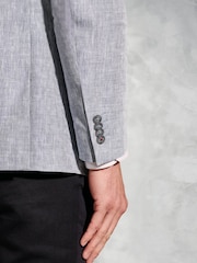 Brook Taverner Grey Tailored Fit Jacket - Image 6 of 7