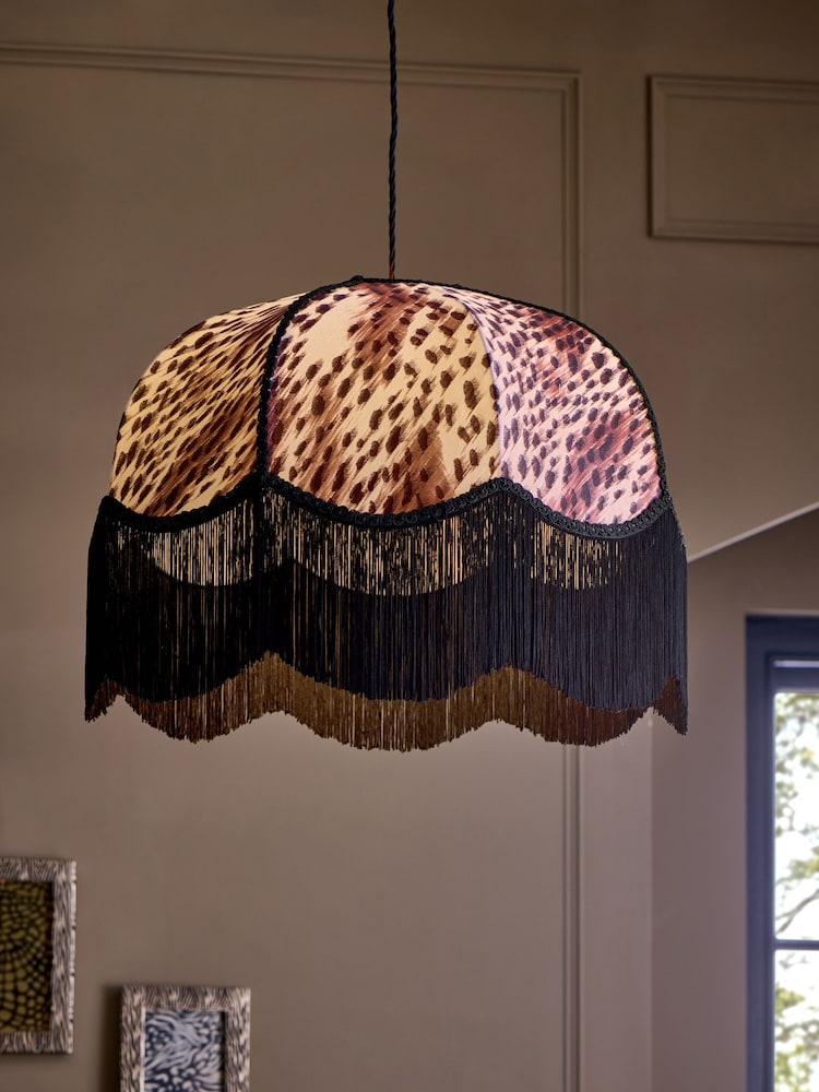 Leopard Print Aurelia Easy Fit Shade - Image 1 of 4 Leopard Print Aurelia Easy Fit Shade - Image 1 of 4