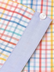 Brook Taverner White 100% Cotton Portofino Shirt - Image 4 of 4
