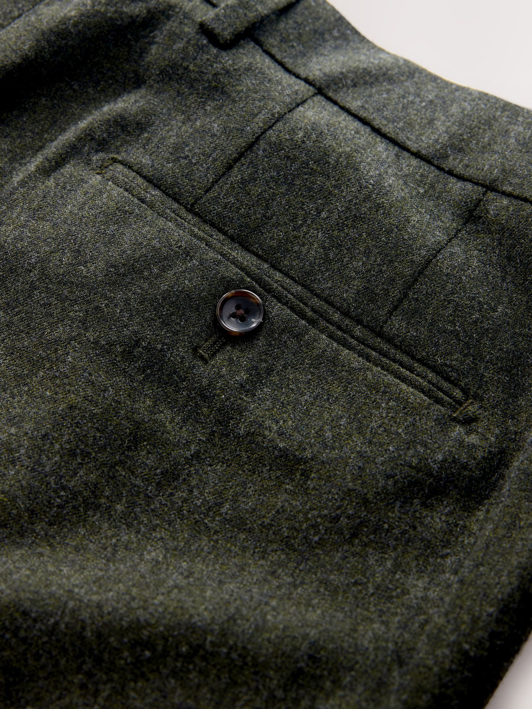 Buy Green Tailored Fit Wool Blend Suit Trousers from Next USA