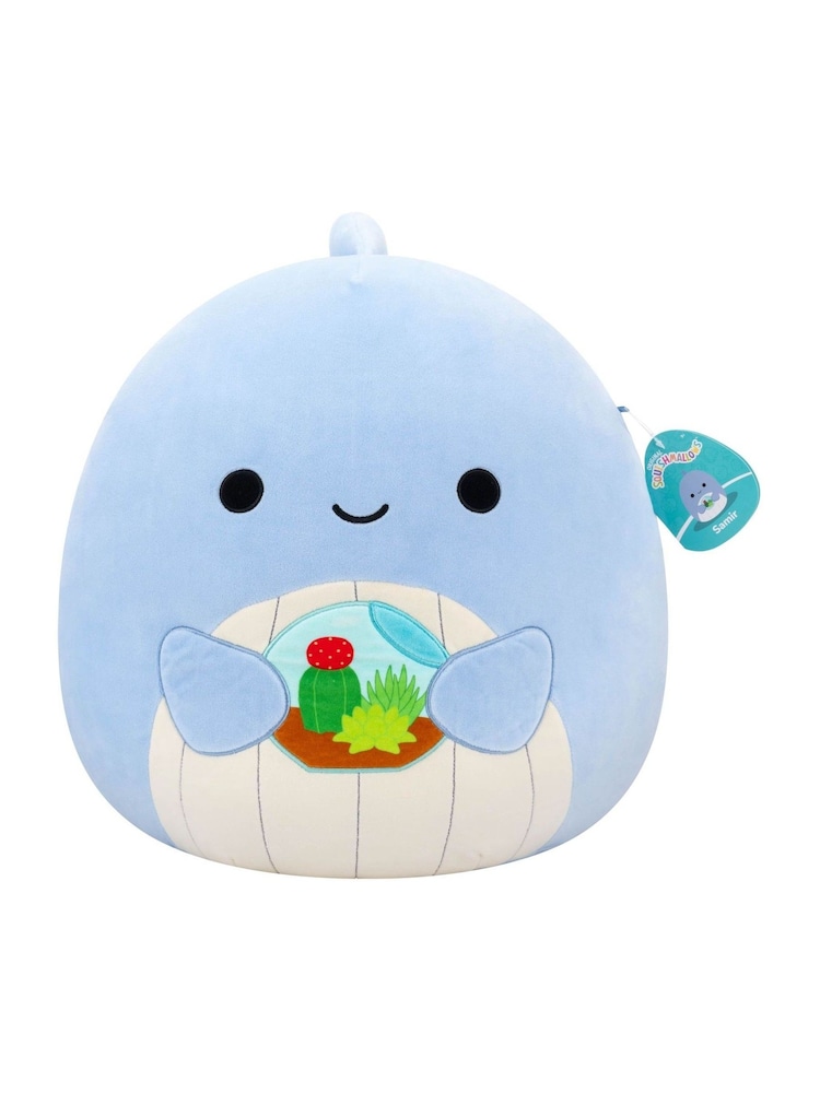 Jazawares Squishmallows 16in Samir the Light Blue Whale - Image 1 of 5