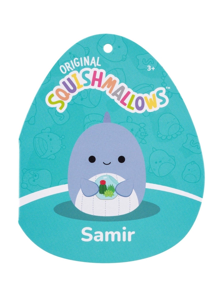 Jazawares Squishmallows 16in Samir the Light Blue Whale - Image 5 of 5