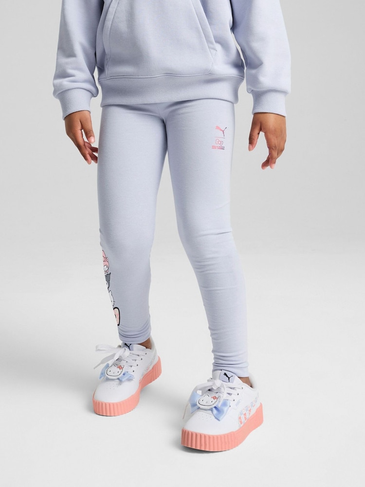 Azul - Puma X Hello Kitty And Friends Kids Alto Waisted Leggings - Imagen 2 de 4