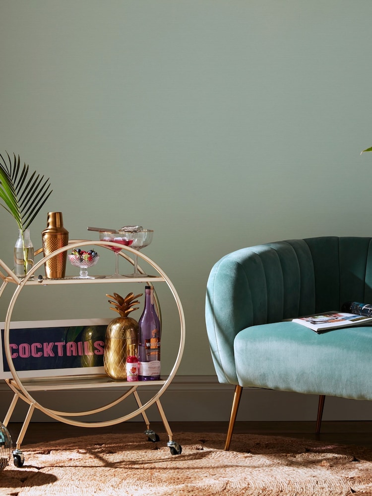 Graham & Brown Sky Envy Stitch Please A4 Wallpaper Sample - Image 1 of 3