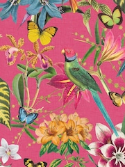 Graham & Brown Hot Pink Envy Paradiso A4 Wallpaper Sample - Image 2 of 4