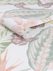 Graham & Brown Pastels Envy Eden A4 Wallpaper Sample - Image 3 of 3