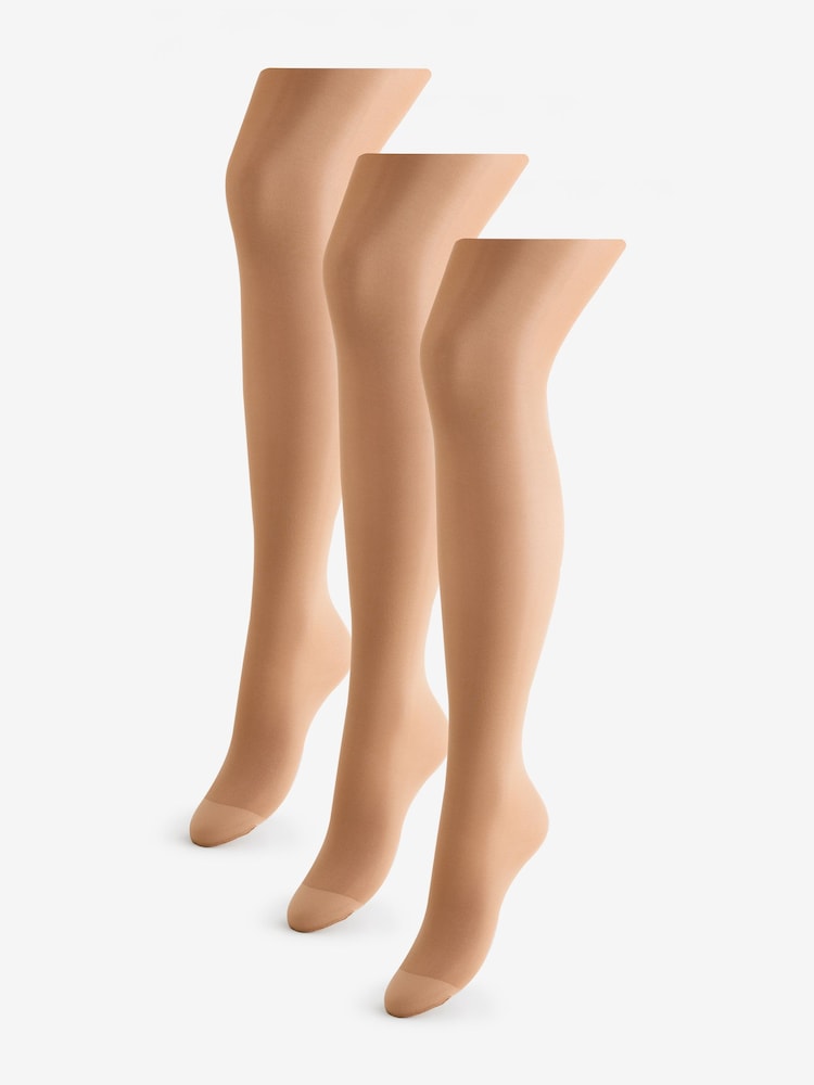 Wolford Nude Satin Touch 20 Tights Set - Image 1 of 4 Wolford Nude Satin Touch 20 Tights Set - Image 1 of 4