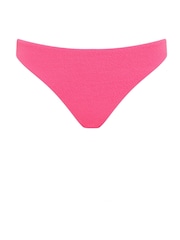 Star by Julien MacDonald Pink Textured Bikini Bottoms - Image 5 of 6