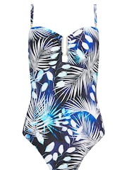 Star by Julien MacDonald U Bar Printed Swimsuit - صورة 3 من 4