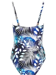 Star by Julien MacDonald U Bar Printed Swimsuit - صورة 4 من 4