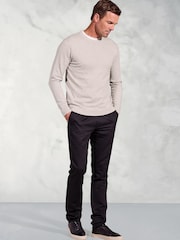 Brook Taverner Purple Crew Neck Jumper - Image 2 of 3