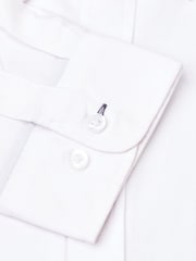 Brook Taverner White Cotton Oxford 100% Cotton Shirt - Image 4 of 4