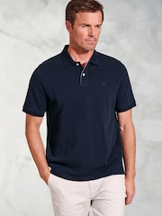 Brook Taverner Cotton Pique 100% Cotton Polo Shirt - صورة 1 من 4