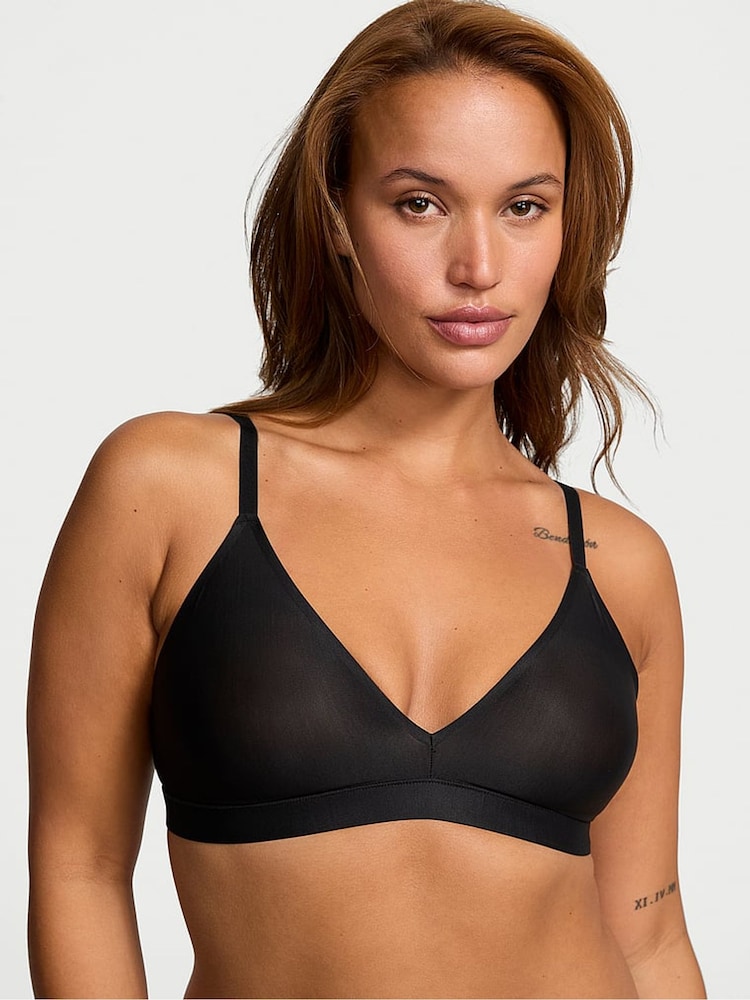 Victoria's Secret Black Shaping SheerSmoothing™ Bralette - Image 1 of 3 Victoria's Secret Black Shaping SheerSmoothing™ Bralette - Image 1 of 3