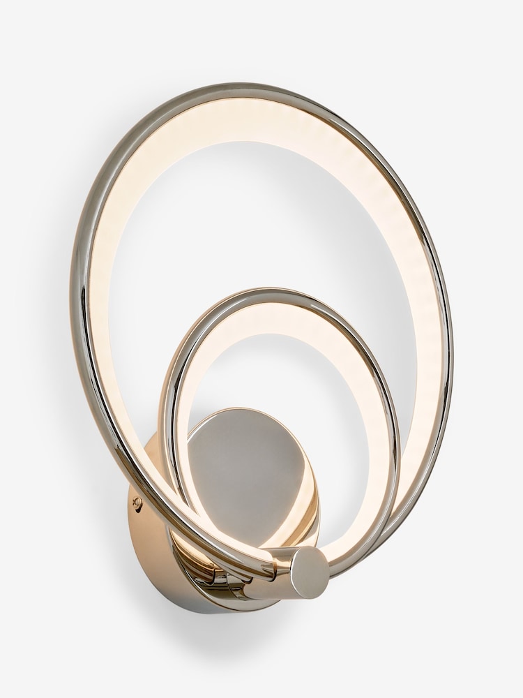 Nickel Raya LED Wall Light - Image 5 of 5