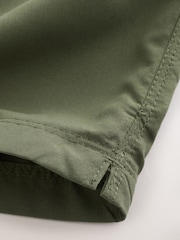 Verde cáqui/preto - Contrast Waist Swim Shorts - Imagem 4 de 4