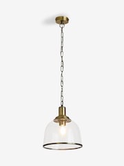 Brass Gloucester 1 Light Pendant Ceiling Light - Image 5 of 5