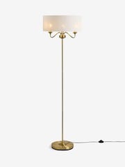 Brass Burford 3 Light Floor Lamp - Image 4 of 4