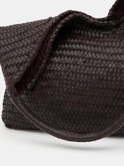 Hush Leather Weave Tote - صورة 3 من 6