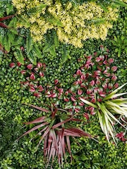 Premier Decorations Ltd Artificial Gardenia and Fern Living Wall - Image 2 of 2