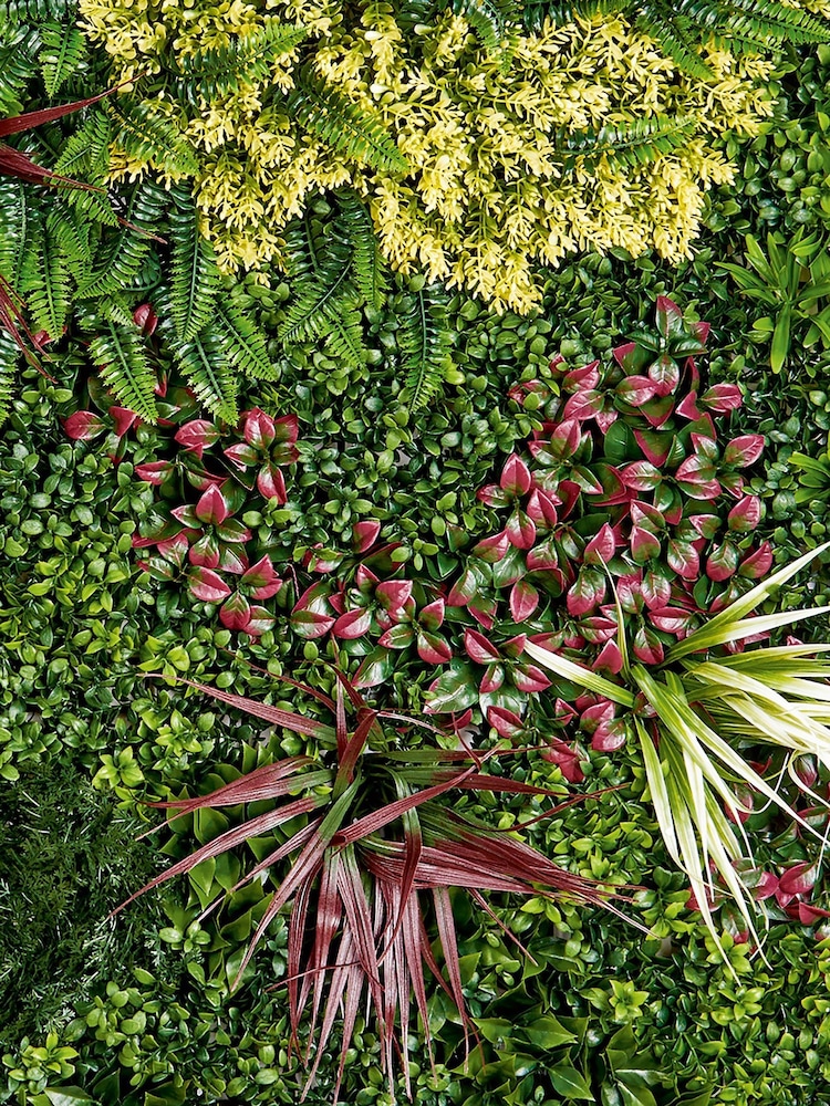 Premier Decorations Ltd Artificial Gardenia and Fern Living Wall - Image 2 of 2