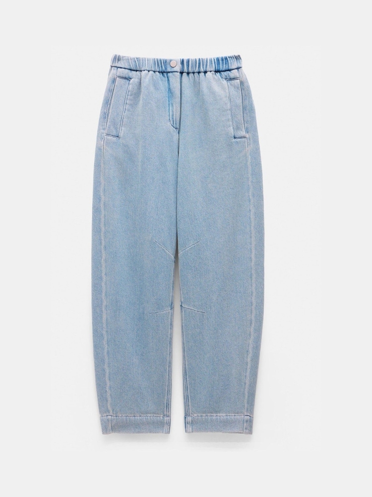 Hush 100% Cotton Supersoft Denim Barrel Leg Jeans - Imagen 6 de 6 Hush 100% Cotton Supersoft Denim Barrel Leg Jeans - Imagen 6 de 6