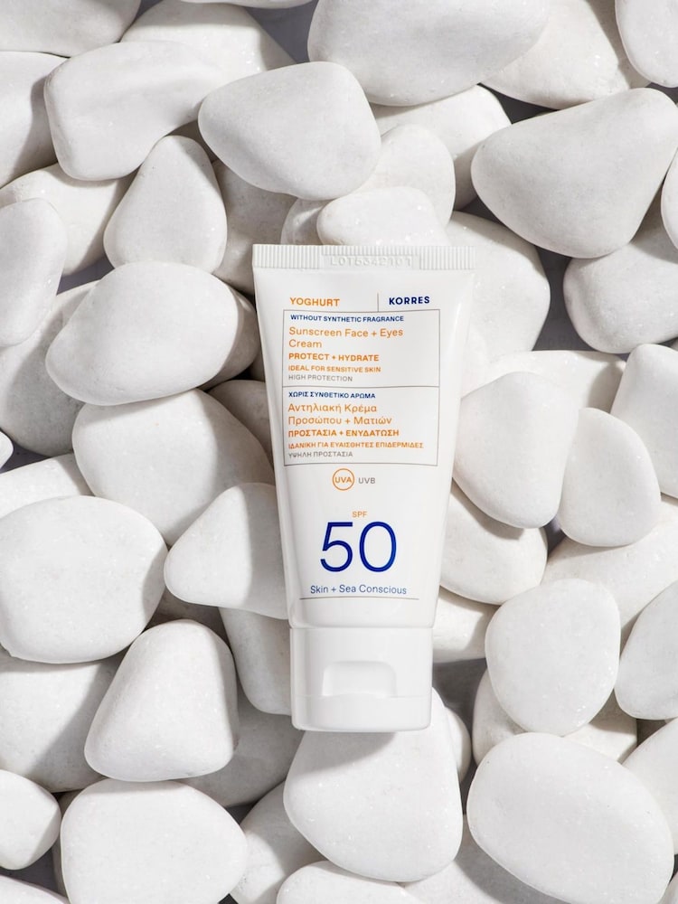 Korres Yoghurt Face + Eyes Sunscreen SPF50 50ml - Image 3 of 3