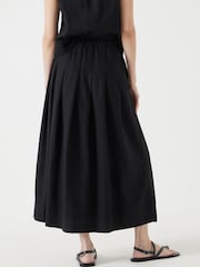Hush Black Blend Petunia Wide Leg Skirts - Image 4 of 5
