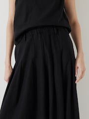 Hush Black Blend Petunia Wide Leg Skirts - Image 5 of 5