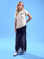 Blanco - PixieGirl Petite Oasis T-Shirt - Imagen 3 de 6