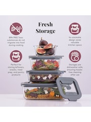 Kilner Set of 4 Clear Fresh Storages 0.31L - Image 8 of 10
